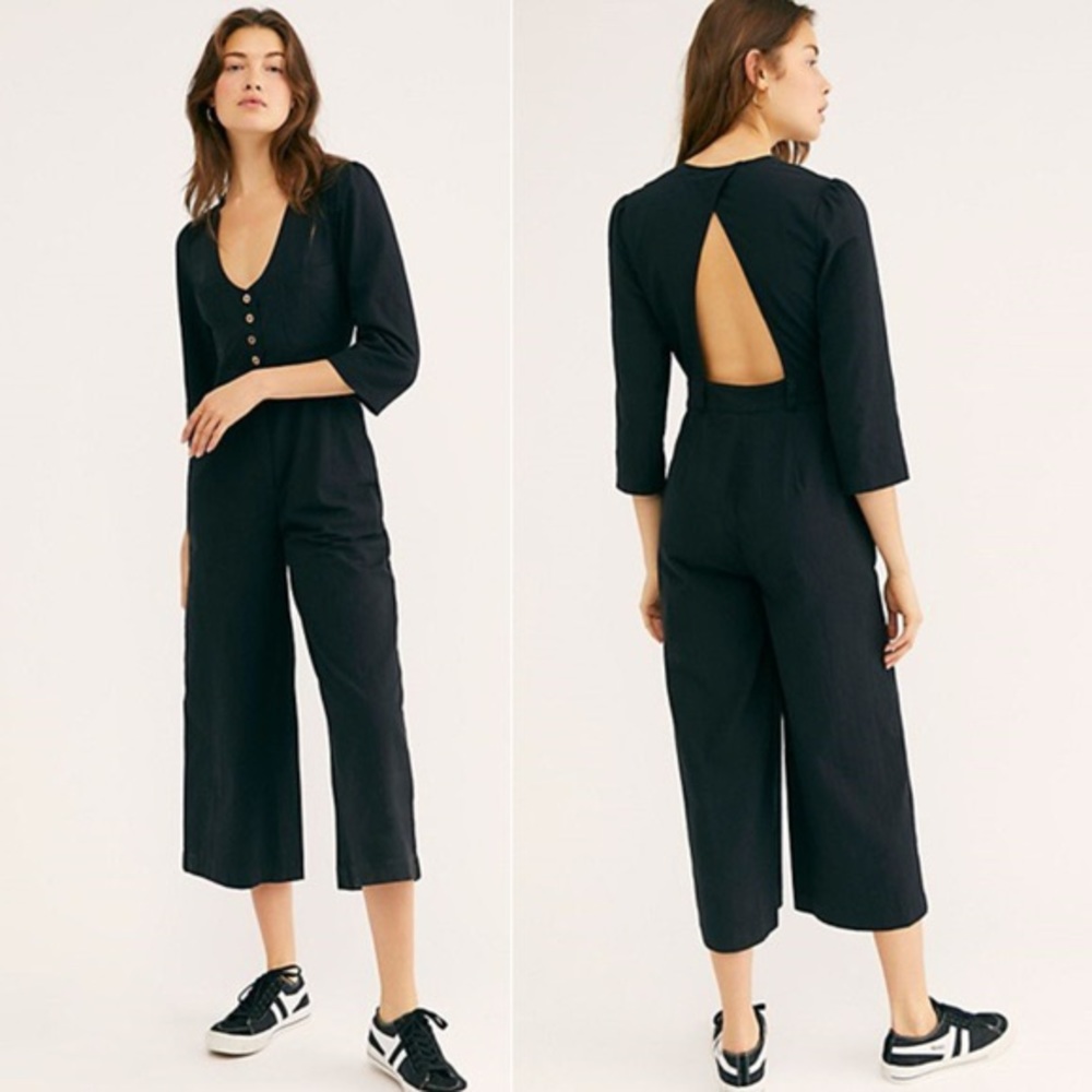 Free People Back Into It Jumpsuit